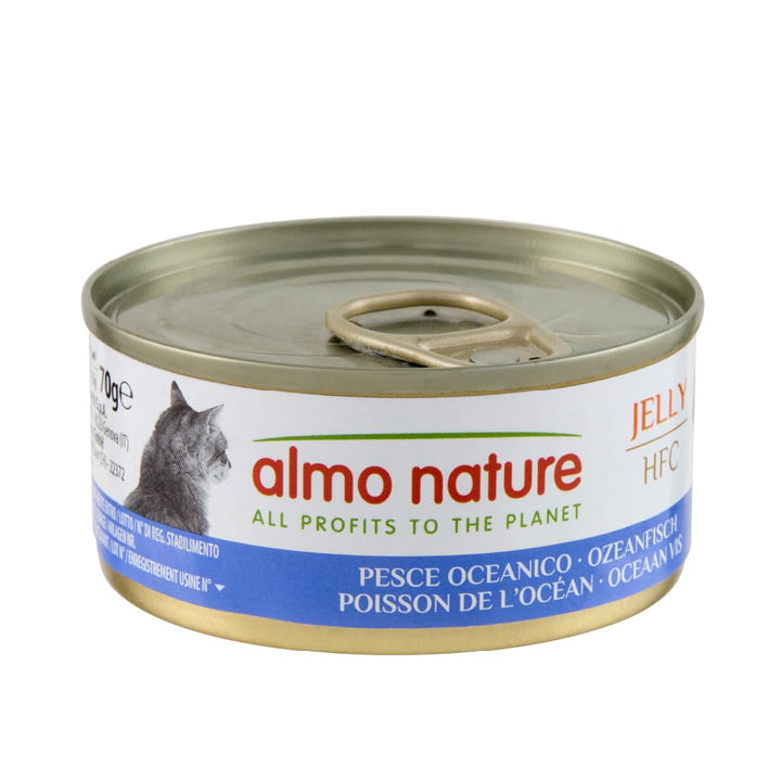 Almo Nature HFC Jelly Katzenfutter nass -Ozeanfisch 24er Pack (24 x 70g) Ozeanfisch 70 g (24er Pack)