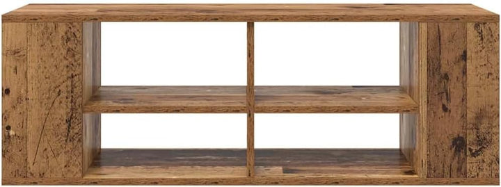 vidaXL Wand-TV-Schrank aus altem Holz in Braun, 102 x 35 cm, stylisches modernes Design, grosszügige