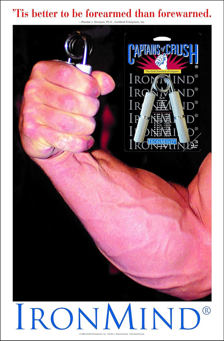 IronMind Captains of Crush (COC) Hand Gripper - The Gold Standard of Grippers | The World&