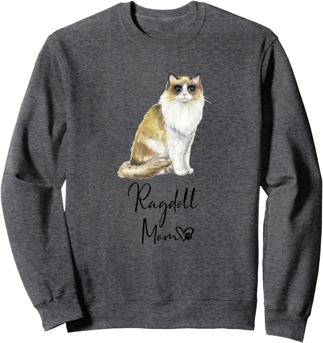 RAGDOLL MOM Mama Katze Katzenmama Frauchen Sweatshirt