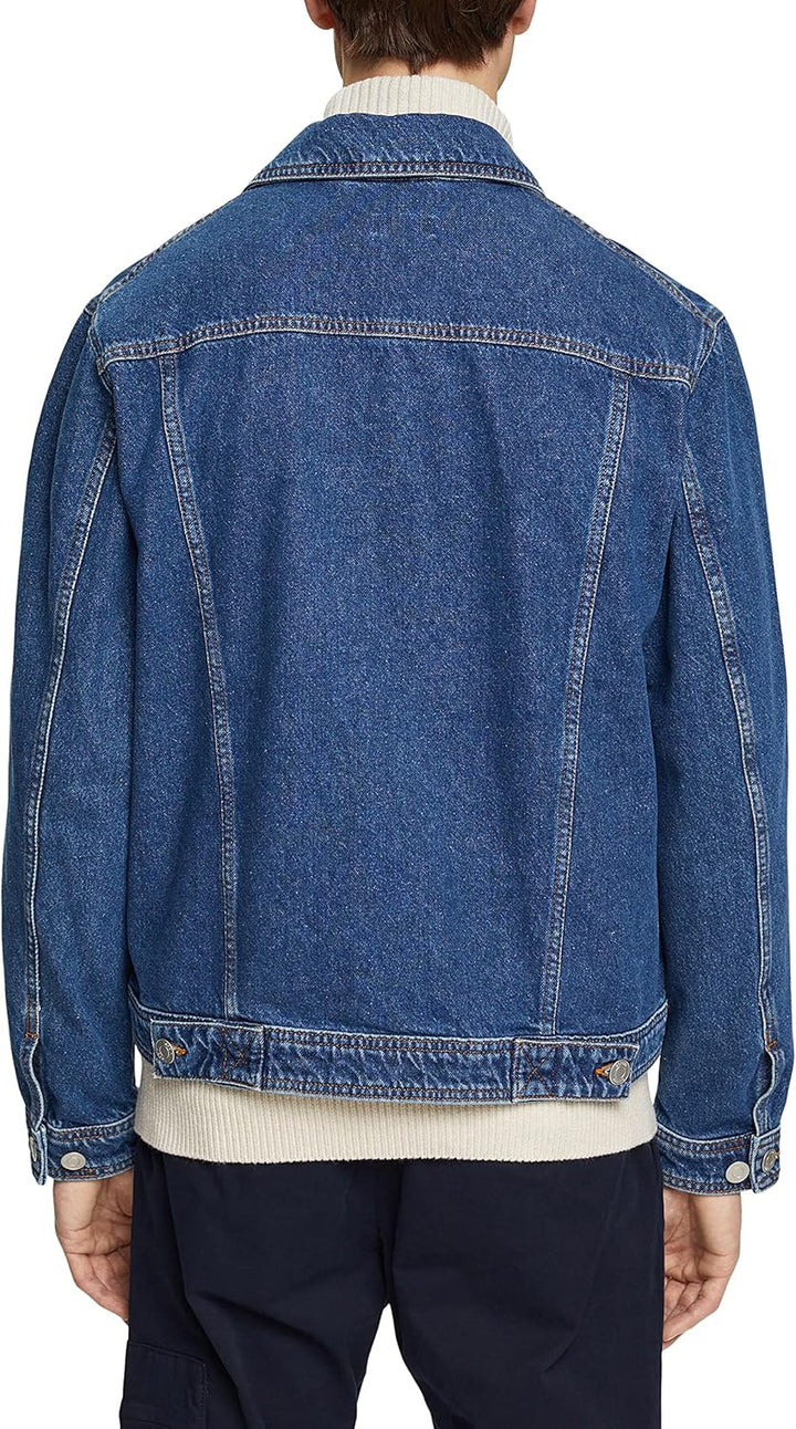 ESPRIT Denim-Jacke XS Blue Dark Washed, XS Blue Dark Washed