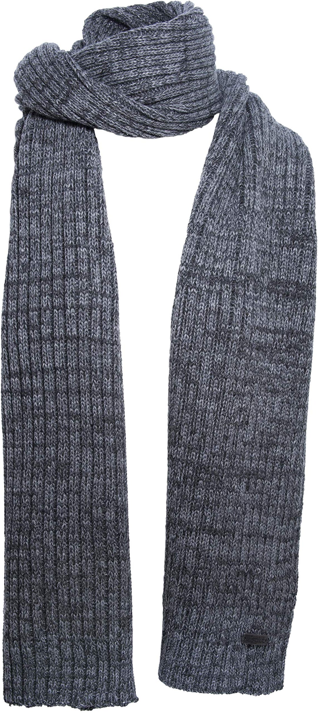 Eisglut Herren Dylan Scarf Schal 170x25 grau mel., 170x25 grau mel.