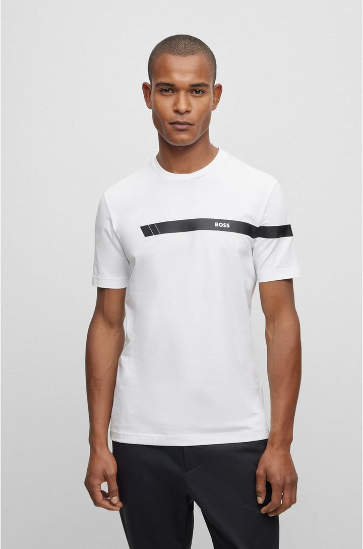 BOSS Herren Tee 2 M White100, M White100