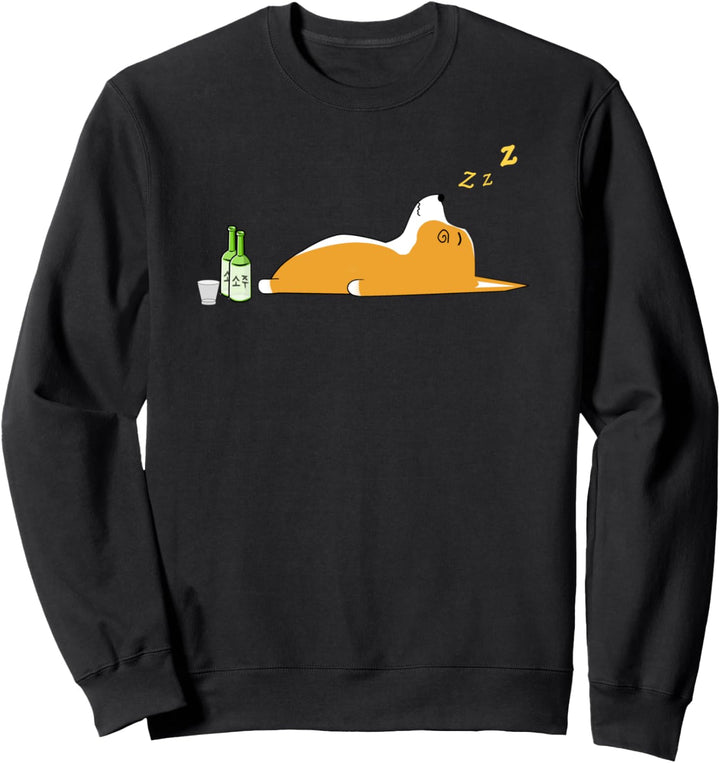 Soju Corgi Nightlife Sweatshirt