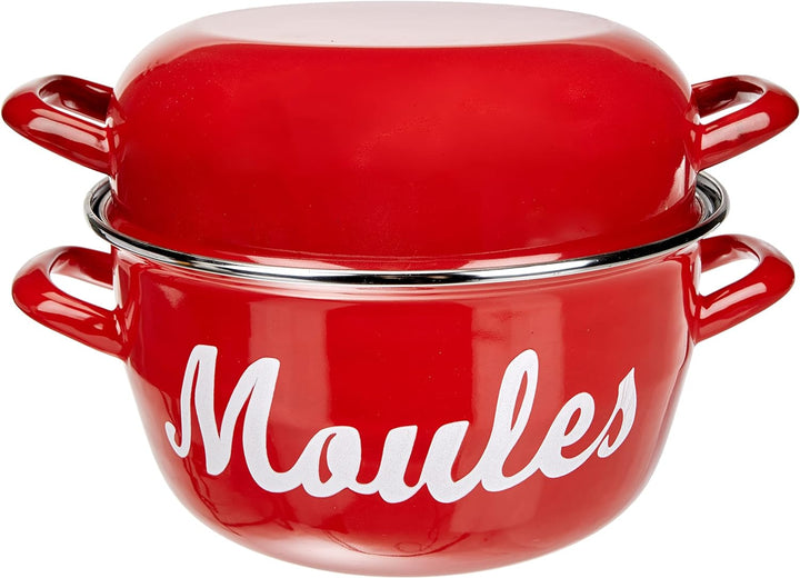 Baumalu Kochtopf, Kupfer, Rot
