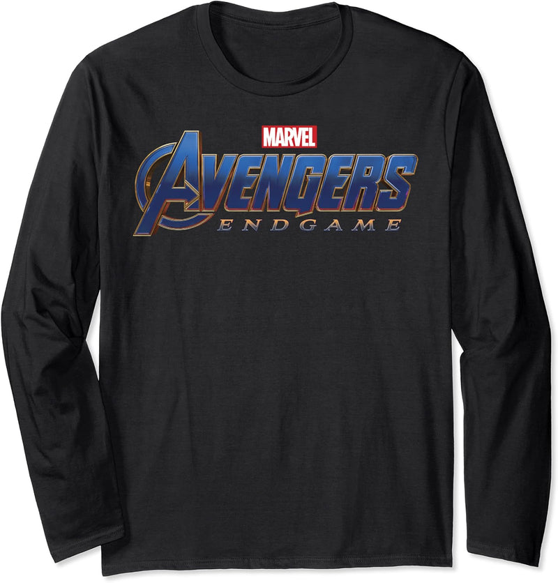 Marvel Avengers: Endgame Logo Langarmshirt