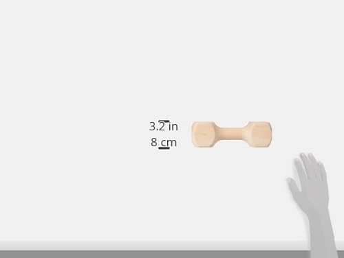 Kerbl Pet Apportierholz, Apportierspielzeug, 25cm, ca. 650g, eckige Bauweise, Hartholz, für Hunde, T
