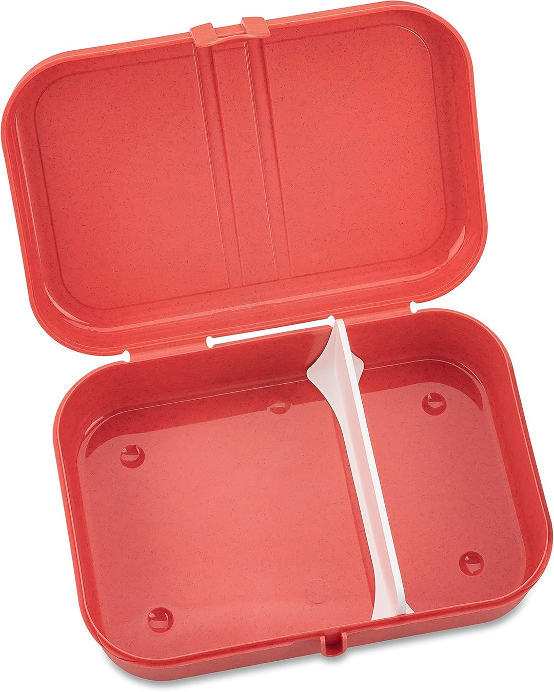 Koziol PASCAL L Lunchbox | mit herausnehmbarem Trennsteg, mit Clipverschluss | biozirkulärer Kunstst