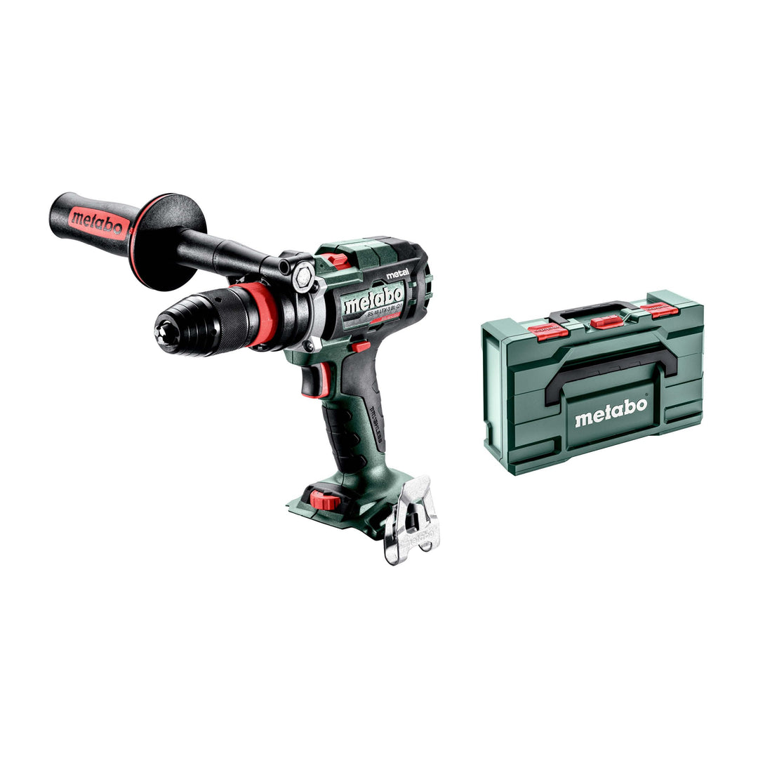 metabo Akku-Bohrschrauber BS 18 LTX-3 BL Q I Metal - 18 V, 3-Gang, 130 Nm Drehmoment - Brushless-Mot