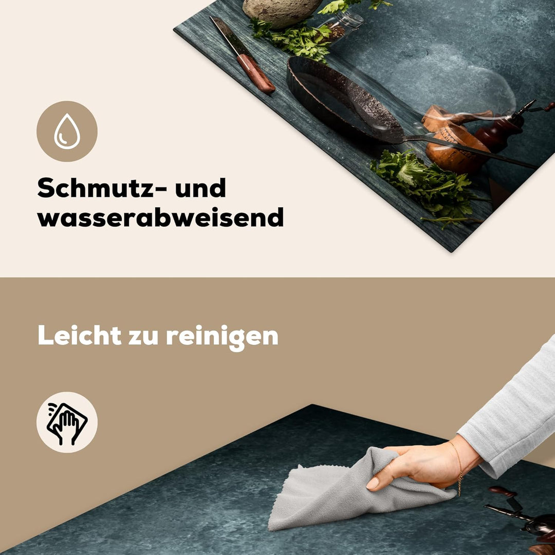 Herdabdeckplatte Einteilig Abdeckplatten Cerankochfeld Abdeckung Ceranfeld Herdplattenabdeckung Indu