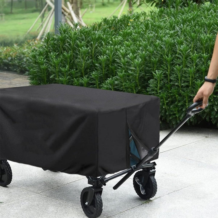 Faltbare Abdeckung für Campinganhänger, 420D Dicke Oxford-Stoffabdeckung für Campingtrolley, wasserd