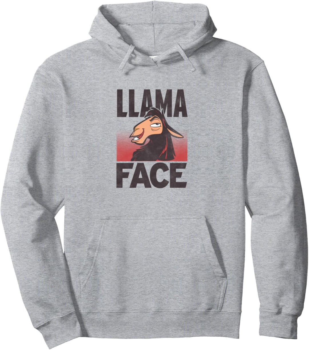 Disney The Emporer's New Groove Kuzco Llama Face Pullover Hoodie