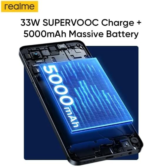 realme C55 17,1 cm (6.72") Double SIM Android 13 4G USB Type-C 8 Go 256 Go 5000 mAh Noir