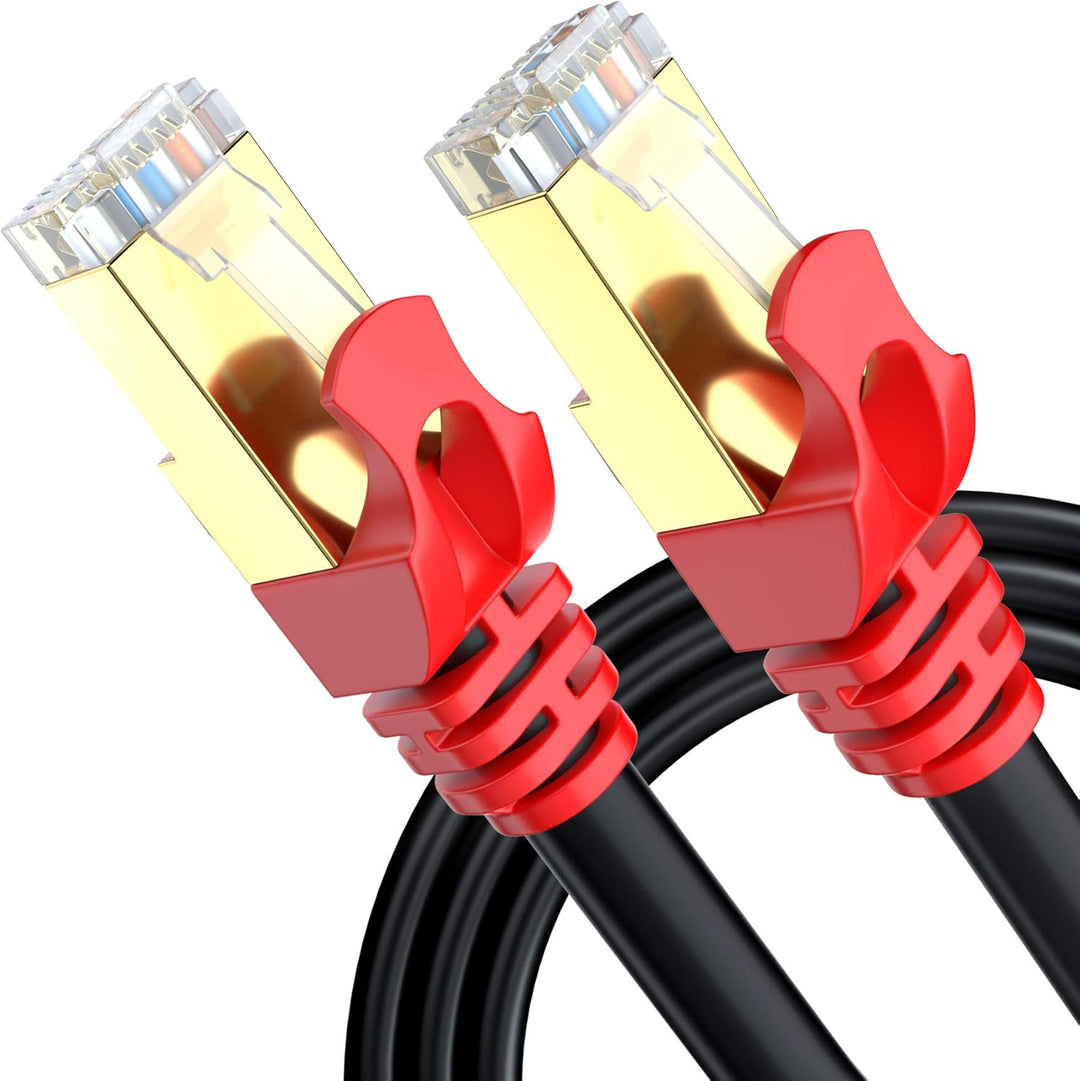 MutecPower 50m CAT 7 Aussen Verwendung wasserdicht Direct Burial RJ45 Ethernet Netzwerkkabel - SSTP