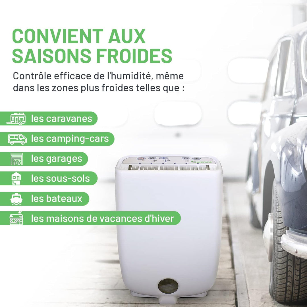 Meaco DD8L Luftentfeuchter, 660 W, 240 V, Weiss, 8L, DD8L