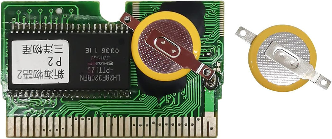 IWANGDO 5 Stück CR2025 Batterien 5 Stück CR1616 Batterien mit Schaft kompatibel mit Game Boy, Gamebo