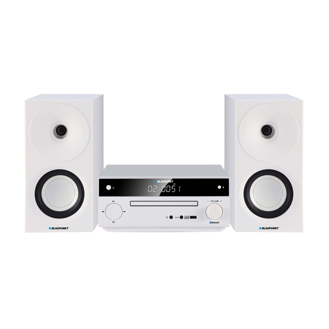 Blaupunkt MS30.02BT Mikro-Stereoanlage Bluetooth HDMI ARC | Optisch USB AUX Radio FM CD 150 W RMS We
