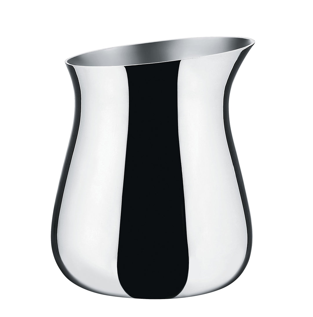 Alessi NF02 Milchkännchen, Porzellan, silber,3.5 x 8 x 36 cm, Milchkännchen