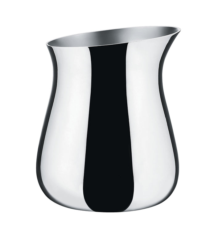 Alessi NF02 Milchkännchen, Porzellan, silber,3.5 x 8 x 36 cm, Milchkännchen