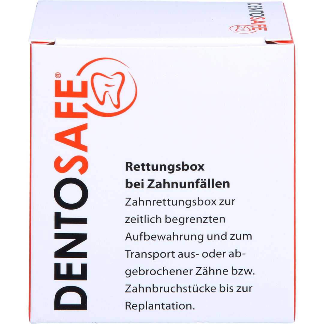 DENTOSAFE Zahnrettungsbox zur Aufbewahrung des Zahnes oder von Zahnbruchstücken - Zahn retten statt