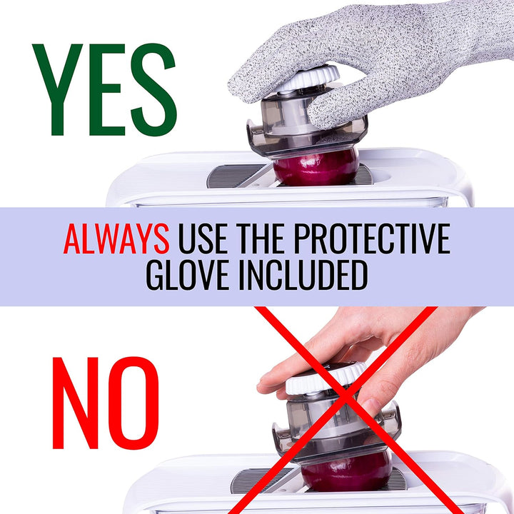 Mandoline Gemüsehobel Gemüsereibe - Gurkenhobel Dünne Scheiben - Reibe für Gemüse - Hobel Gemüse - K