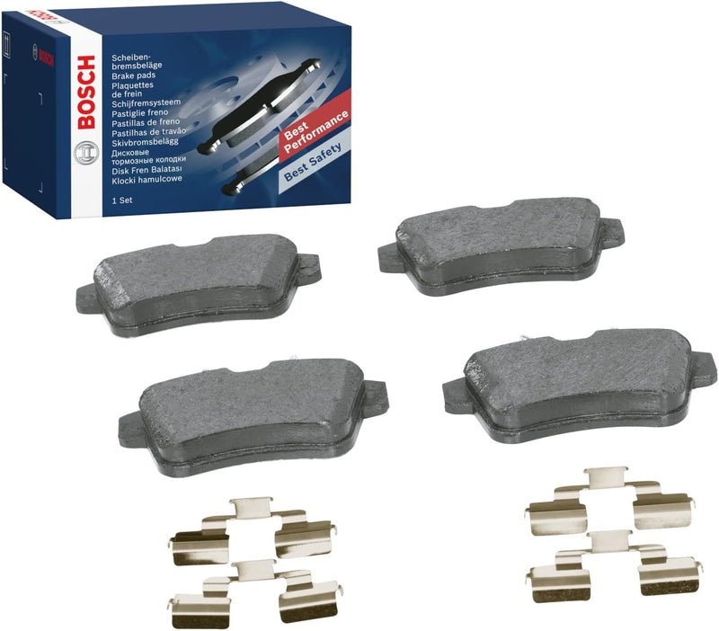 Bosch BP1359 Bremsbeläge - Hinterachse - ECE-R90 Zertifizierung - vier Bremsbeläge pro Set