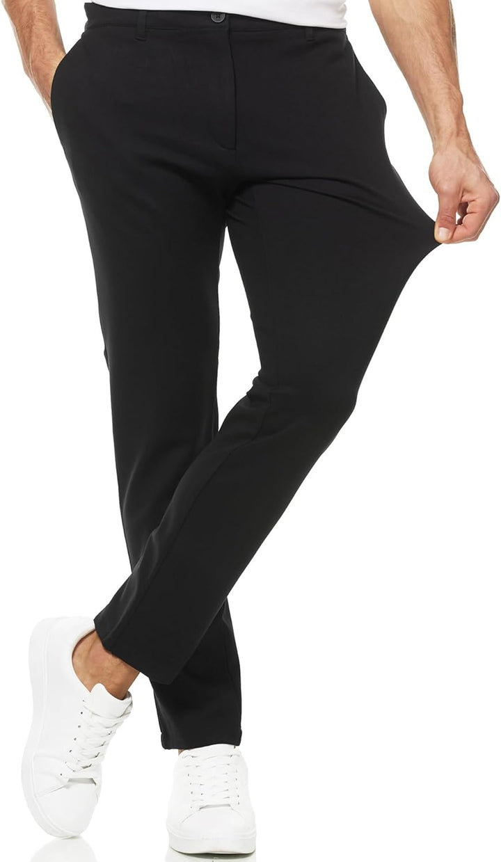 Indicode Herren Rodekro Performance Pants Herren | Chino Herrenhose Super Stretch Stoffhose 32W / 32