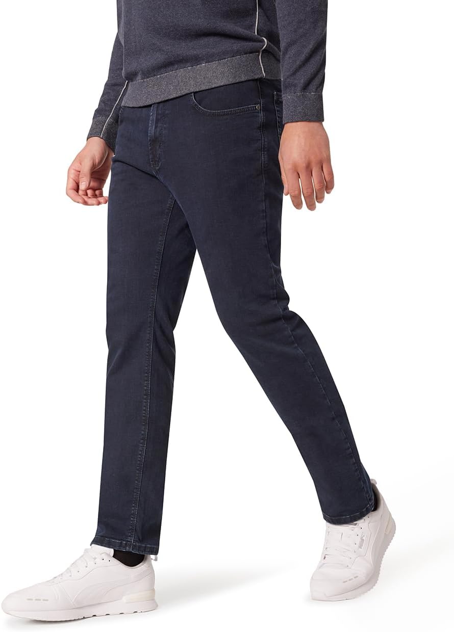 PIONEER AUTHENTIC JEANS Herren Freizeithose Rando | Männer Stoffhose | Regular Fit 30W / 32L Blue/Bl