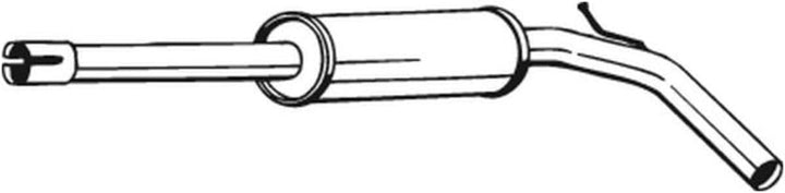 Bosal 233-637 Mittelschalldämpfer