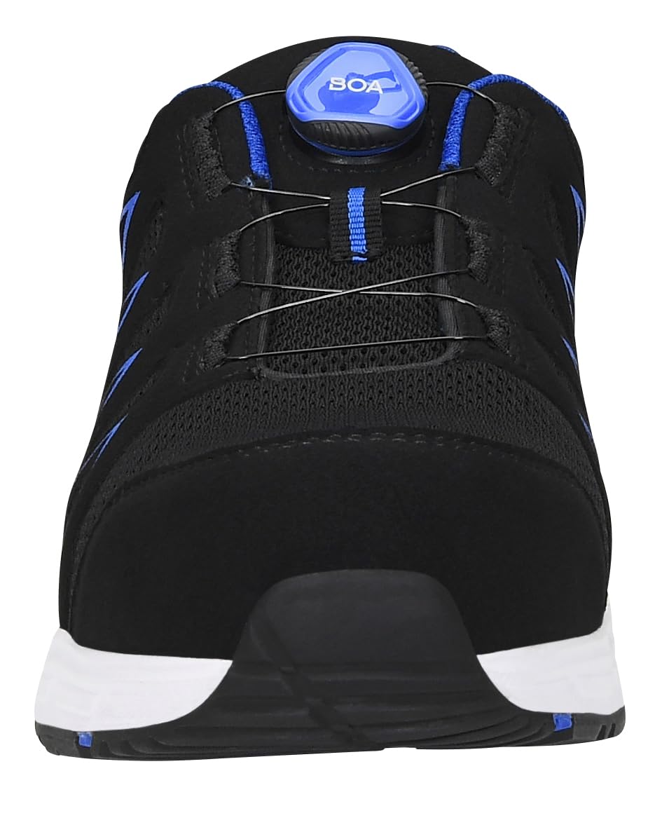 JORI Sicherheitshalbschuh Speedy BOA Black-Blue Low ESD S1P 46 Grösse: 46, Grösse: 46