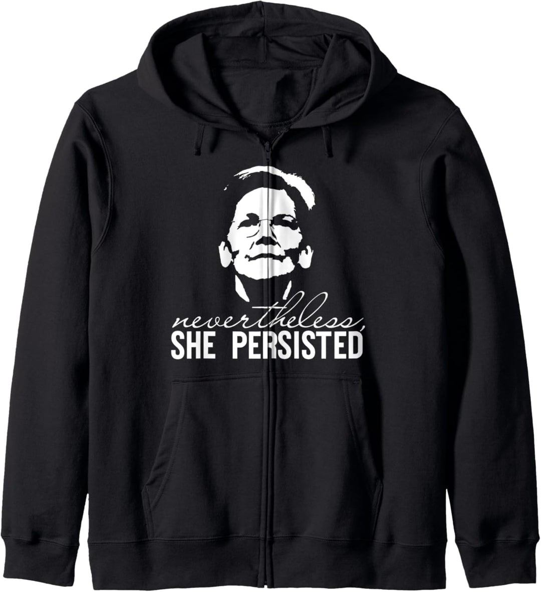 Trotzdem beharrte sie auf Meme-Senatorin Elizabeth Warren Kapuzenjacke