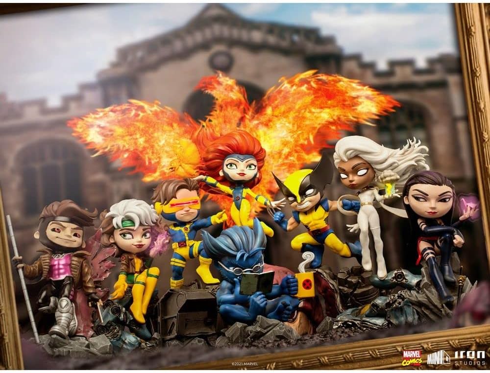 Iron Studio s - Minico X-Men Rogue Vinyl Statue, Bunt 18 x12x10 cm, 18 x12x10 cm