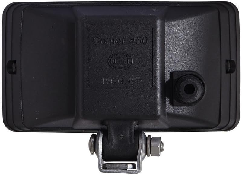 HELLA - Halogen-Nebelscheinwerfer - Comet 450 - 12V - rechteckig - Anbau - glasklare Streuscheibe -