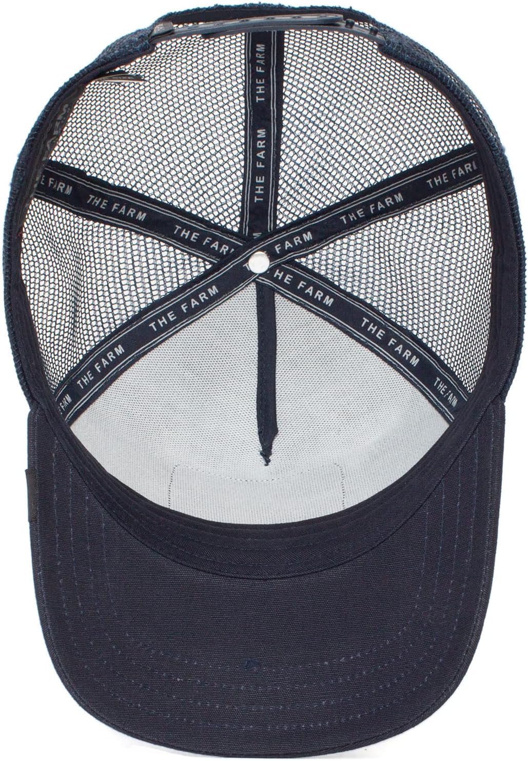 Goorin Bros. Herren The Farm Trucker-Kappe aus Netzstoff für Damen Baseballkappe Einheitsgrösse Blau