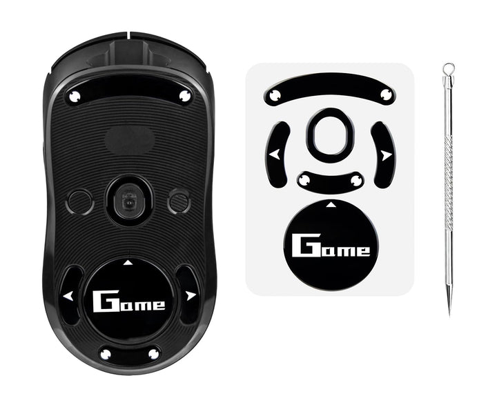 SOULWIT Glas Maus Skates für Logitech G PRO Wireless/GPro 2 Lightspeed Wireless Gaming-Maus (Nicht k