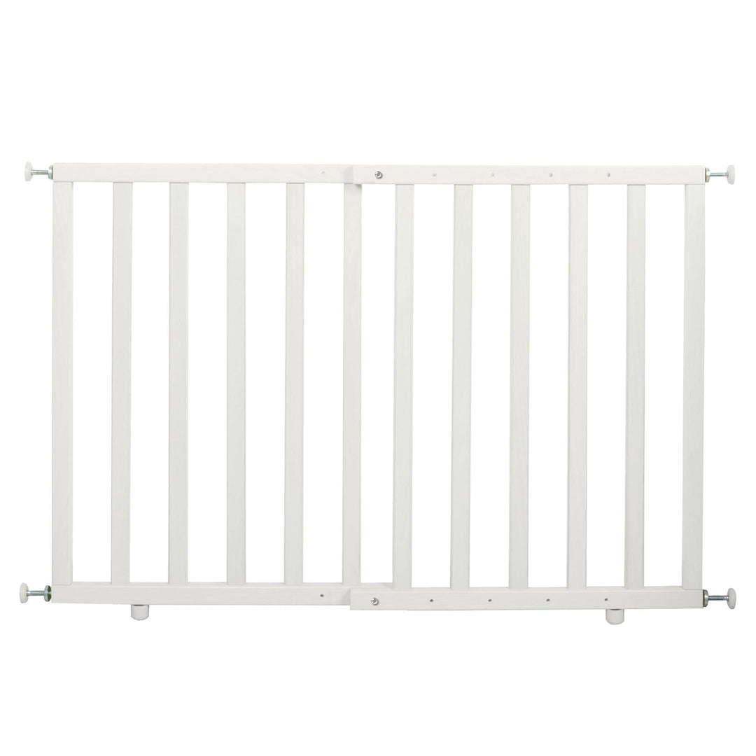roba Türschutzgitter zum Klemmen, weiss, Breite 62-106cm, Treppengitter für Kinder und