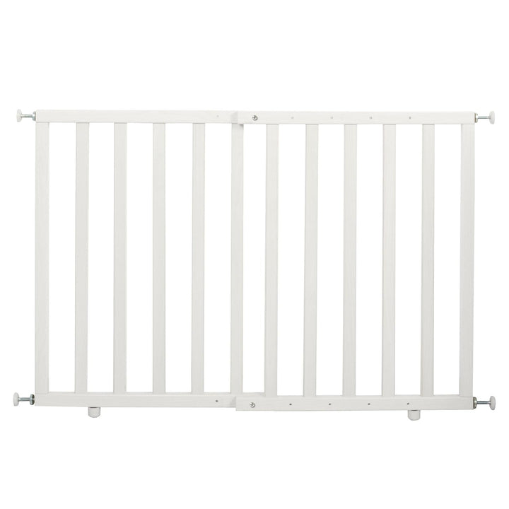 roba Türschutzgitter zum Klemmen, weiss, Breite 62-106cm, Treppengitter für Kinder und