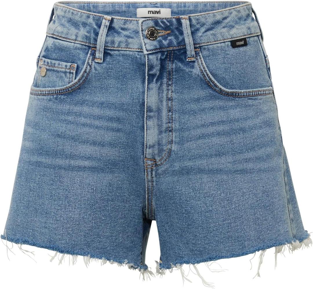 Mavi Damen Serra Jeans-Shorts 31 Blau, 31 Blau