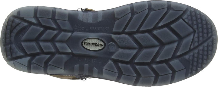 Portwest Steelite All-Wetter Stiefel S3 WR, Grösse: 38, Farbe: Braun, FW57BRR38
