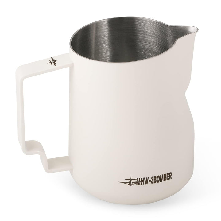 MHW-3BOMBER 450ml(15oz) Milchkännchen Milchkanne Profi, 15oz Milchkännchen Edelstahl für Espresso, C