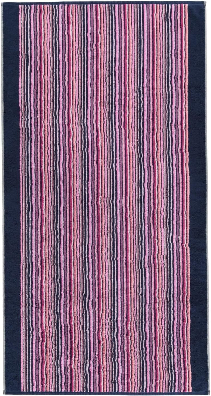 CAWÖ Home Handtücher Remake Streifen 2020 Beere-Multicolor - 13 Duschtuch 70x140 cm, Duschtuch 70x14