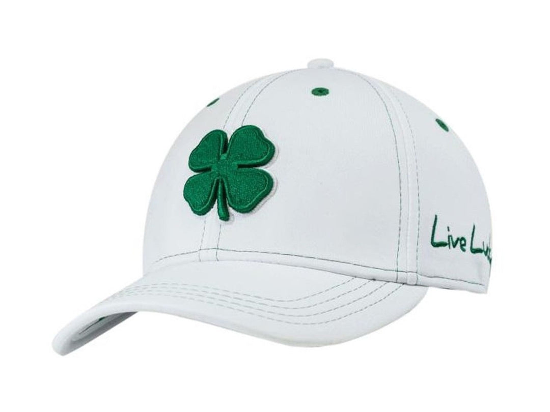 Schwarz Clover Herren Premium Fitted # 2 Gap – Schwarz mit Schwarz Clover Green/White/White Large/X-