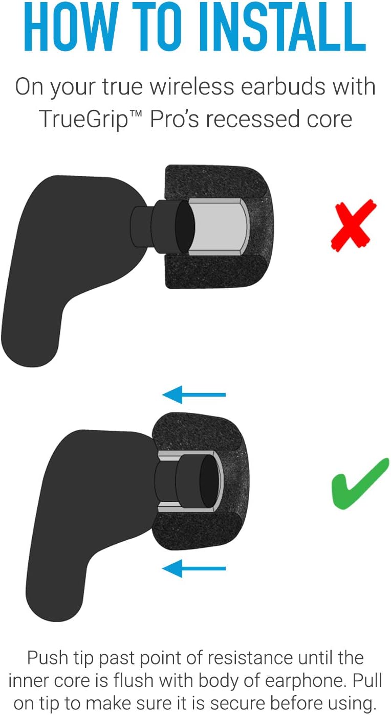 COMPLY Tips for Google Pixel Buds & Pixel Buds A-Series, medium 35-42122-11, 35-42122-11