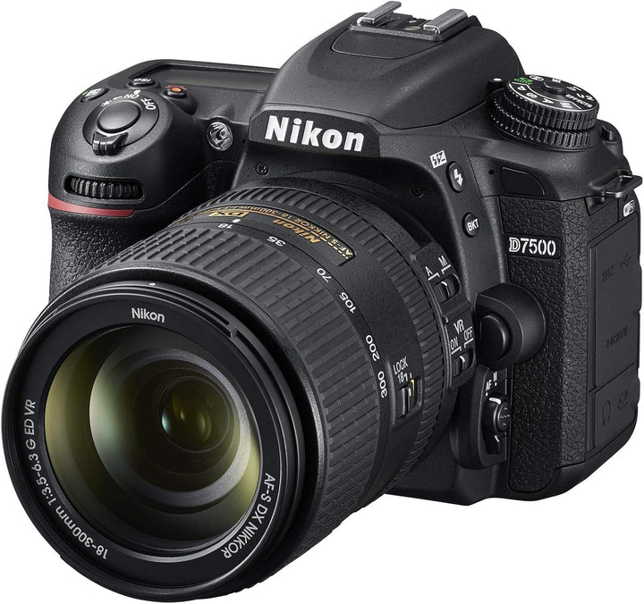 Nikon D7500 Digital SLR im DX Format mit Nikon AF-S DX 18-300mm 1:3,5-6,3G ED VR (20,9 MP, EXPEED 5-