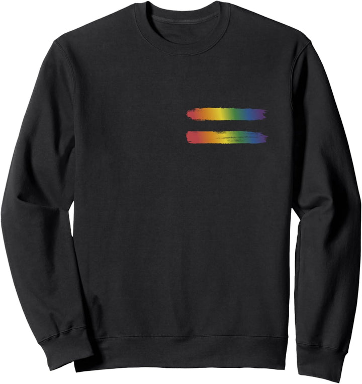 Regenbogen Flagge für Homosexuelle, Schwule und Lesben Sweatshirt