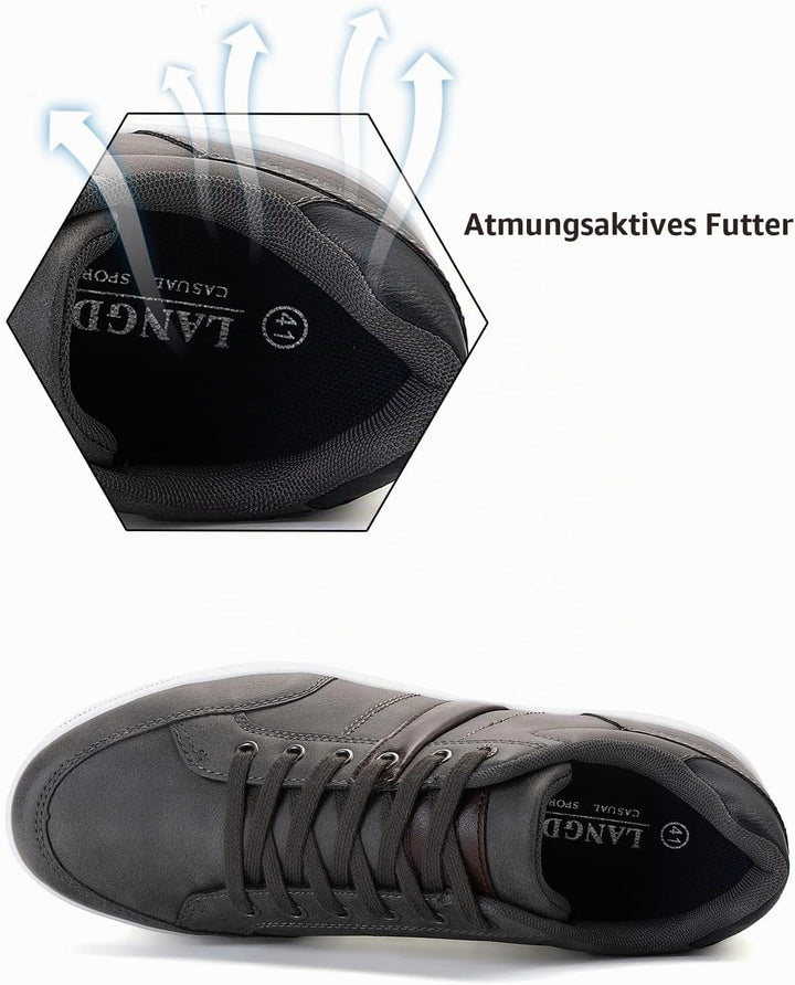 Freizeitschuhe Herren Sneaker Walkingschuhe Leichtgewicht Atmungsaktive Sportschuhe Sneakers Grösse