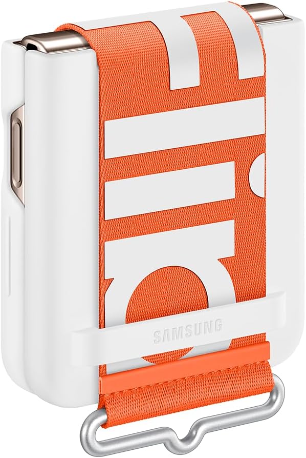 Samsung Silicone Cover mit Strap EF-GF721 für das Galaxy Z Flip4 | Smartphone Cover, Handy-Hülle, Si
