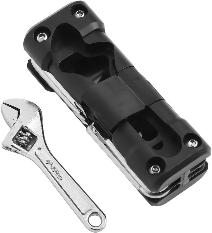 Robustes Motorrad Multi Use Tool Set mit tragbarem Design für Notfälle oder Reisen (Schwarz)