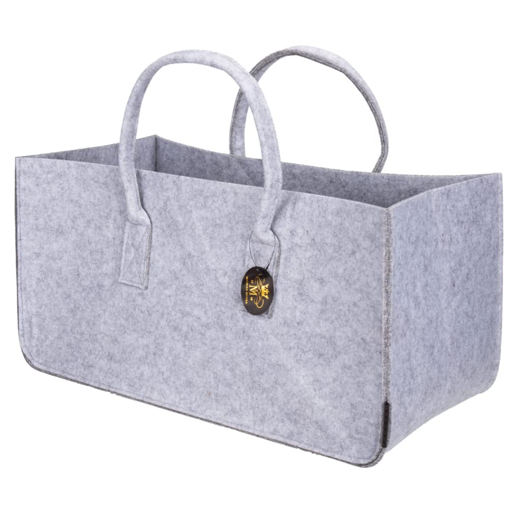 Rubberneck Allzweck Filztasche mit Tragegriffen aus Filz, Faltbare Einkaufs-Taschen mit Henkel, Eink