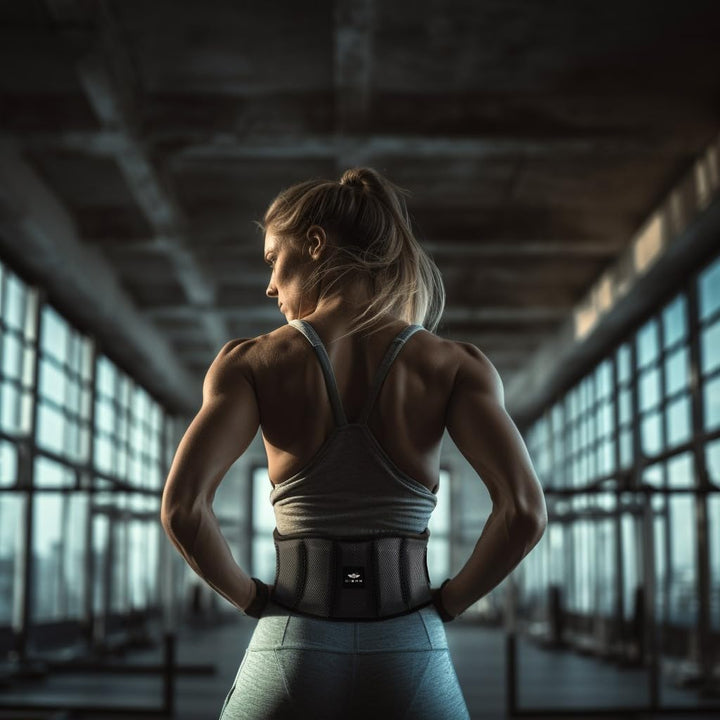 DIBAR Gewichthebergürtel Männer-Damen,Fitness,Gewichtheben,Kreuzheben,Kniebeugen,Crossfit,Intensives